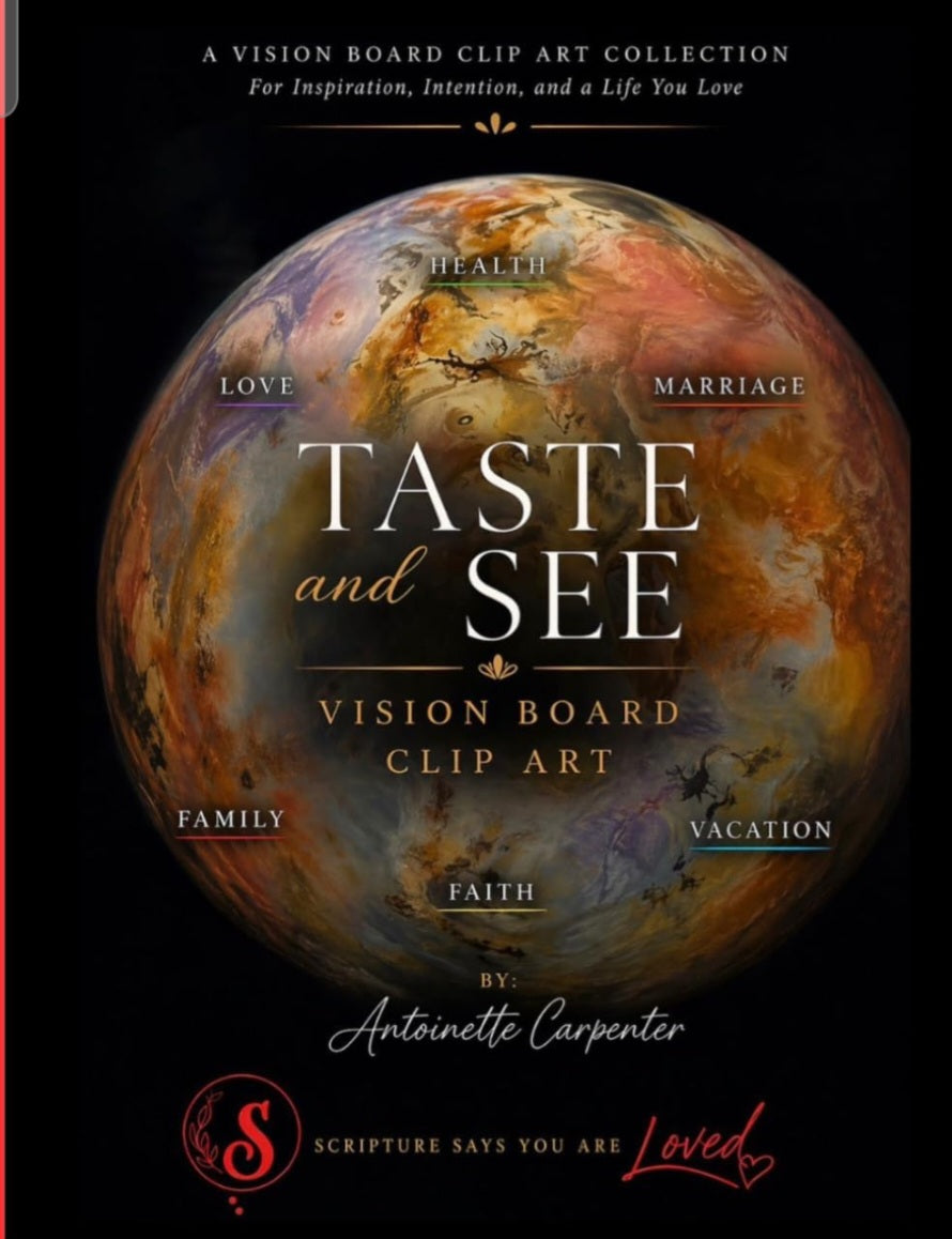 Taste and See - Vision Board Clip Art