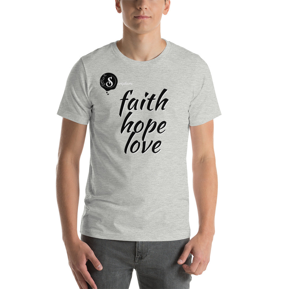 Faith, Hope, Love, Scripture