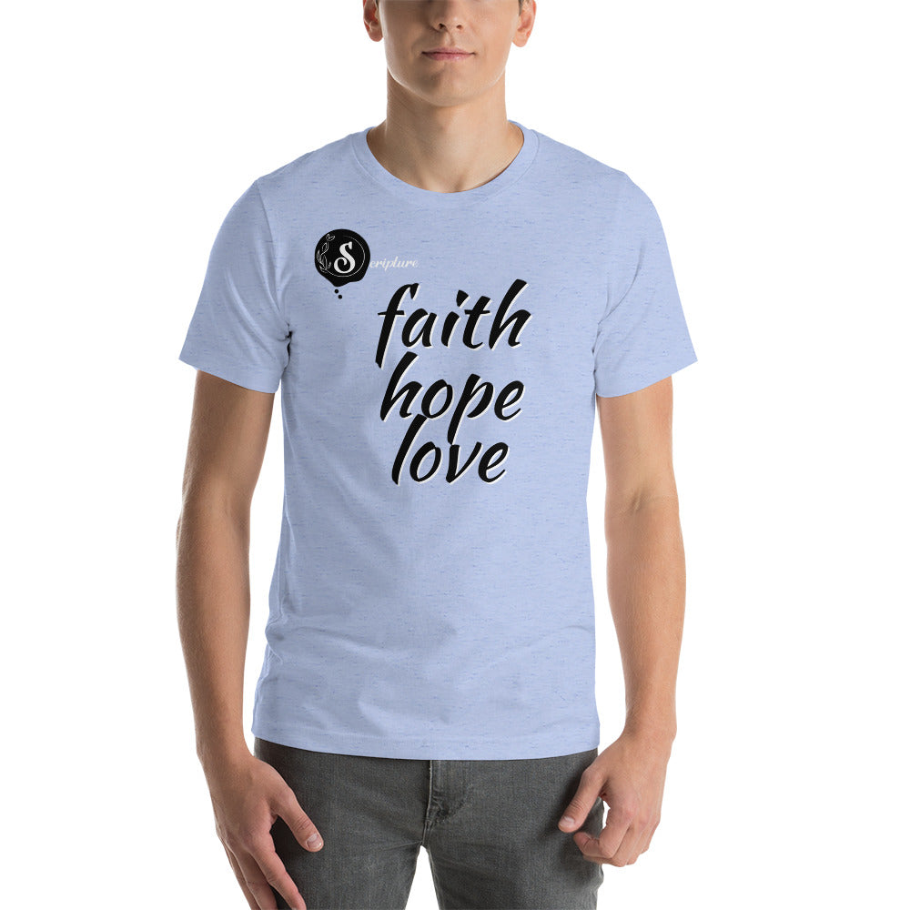 Faith, Hope, Love, Scripture