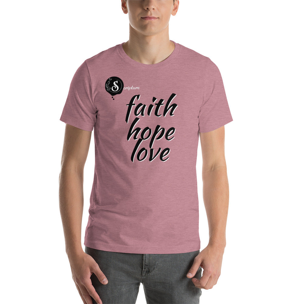 Faith, Hope, Love, Scripture