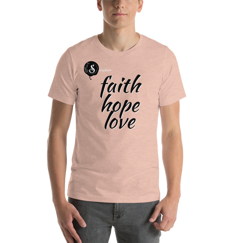 Faith, Hope, Love, Scripture