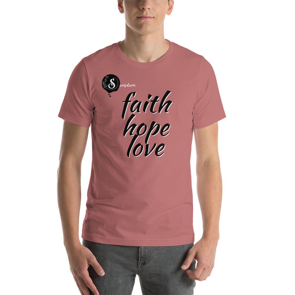 Faith, Hope, Love, Scripture