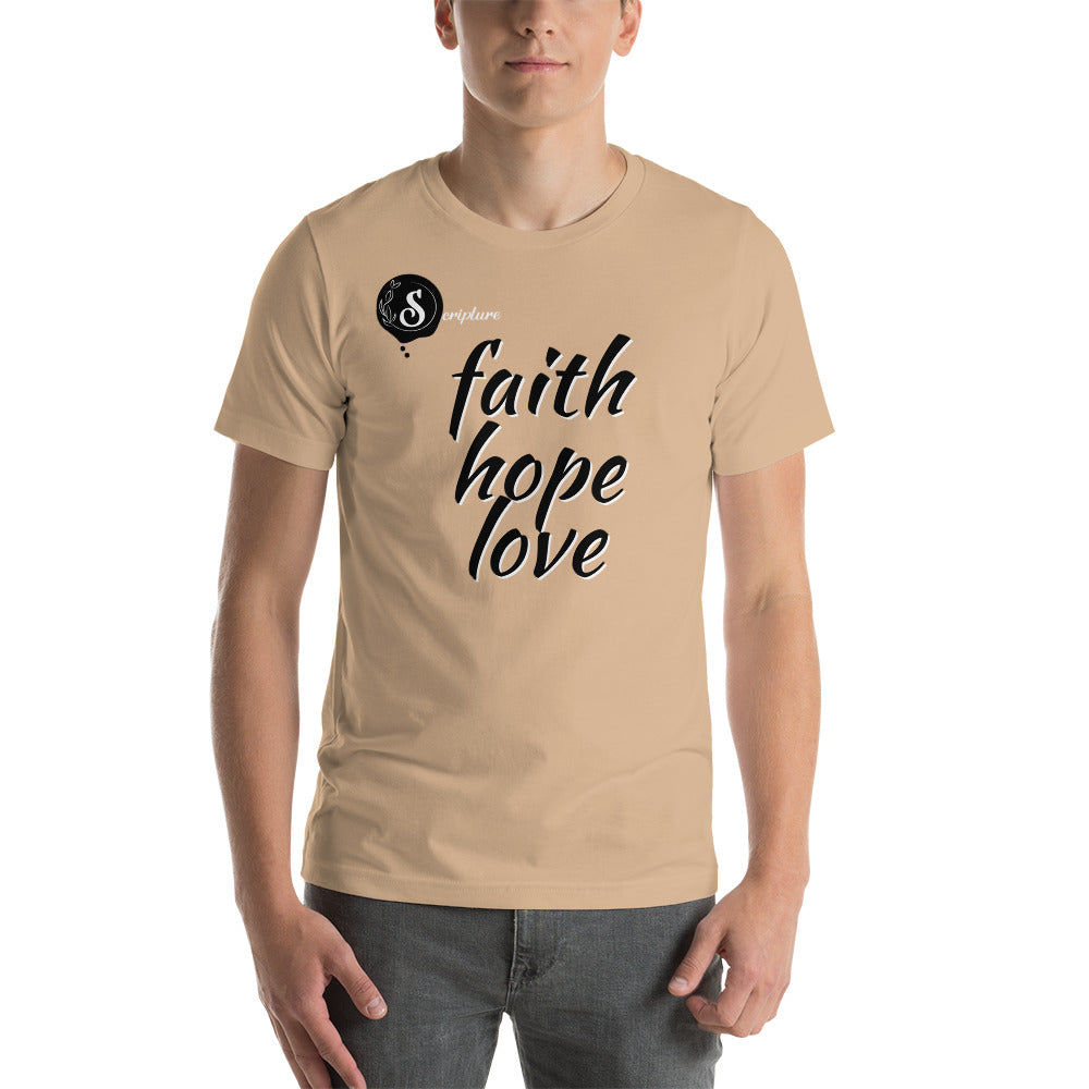 Faith, Hope, Love, Scripture